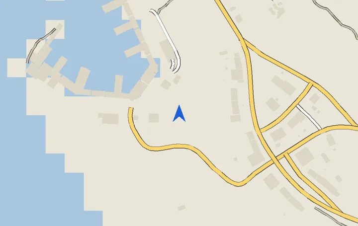 Aperçu du GPS en bord de mer